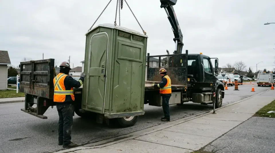 Portable Toilet — Outdoor